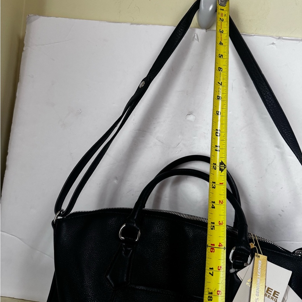 Aimee Kestenberg NEW Leather Reese Dome Tassel Satchel Crossbody Shoulder Bag - Picture 13 of 16